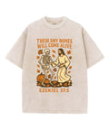 Thes Dry Bones Will Come Alive Unisex Washed Christian T-shirt Hoodie, Sweatshirt | CiraTrend.com (Image 1)