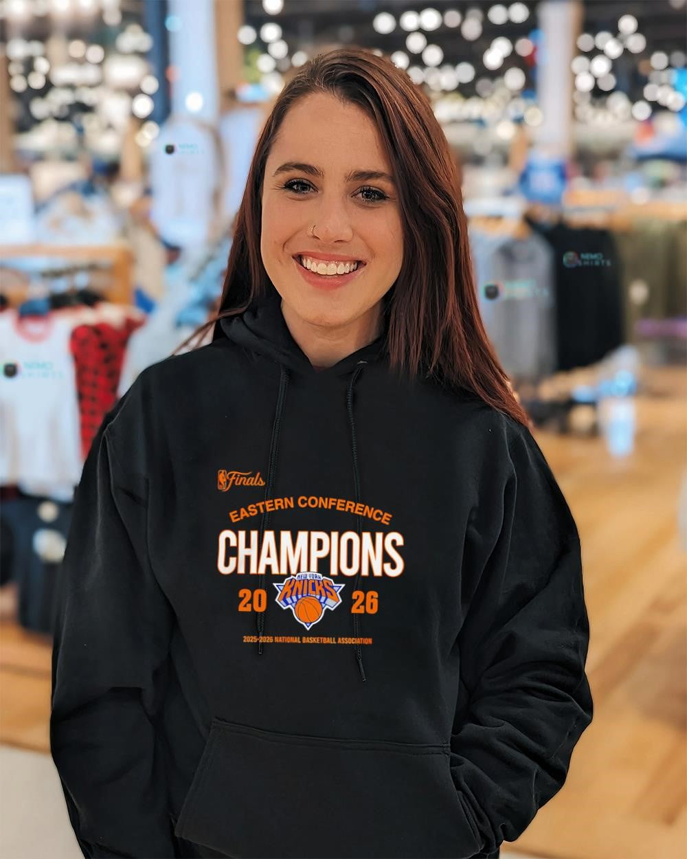 New York Knicks 2026 Eastern Conference Champions NBA Finals shirt