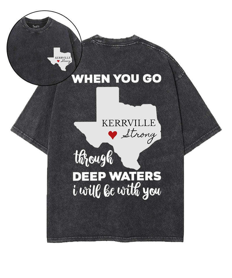 Deep Waters Double Sided Washed Christian T-Shirts, Hoodie, Sweatshirt