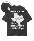 Deep Waters Double Sided Washed Christian T-Shirts, Hoodie, Sweatshirt