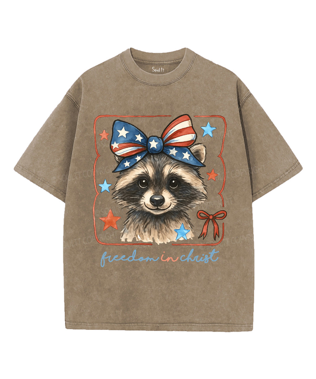 Freedom In Christ Unisex Washed Christian T-shirt Style002 Hoodie, Sweatshirt | CiraTrend.com (Image 5)