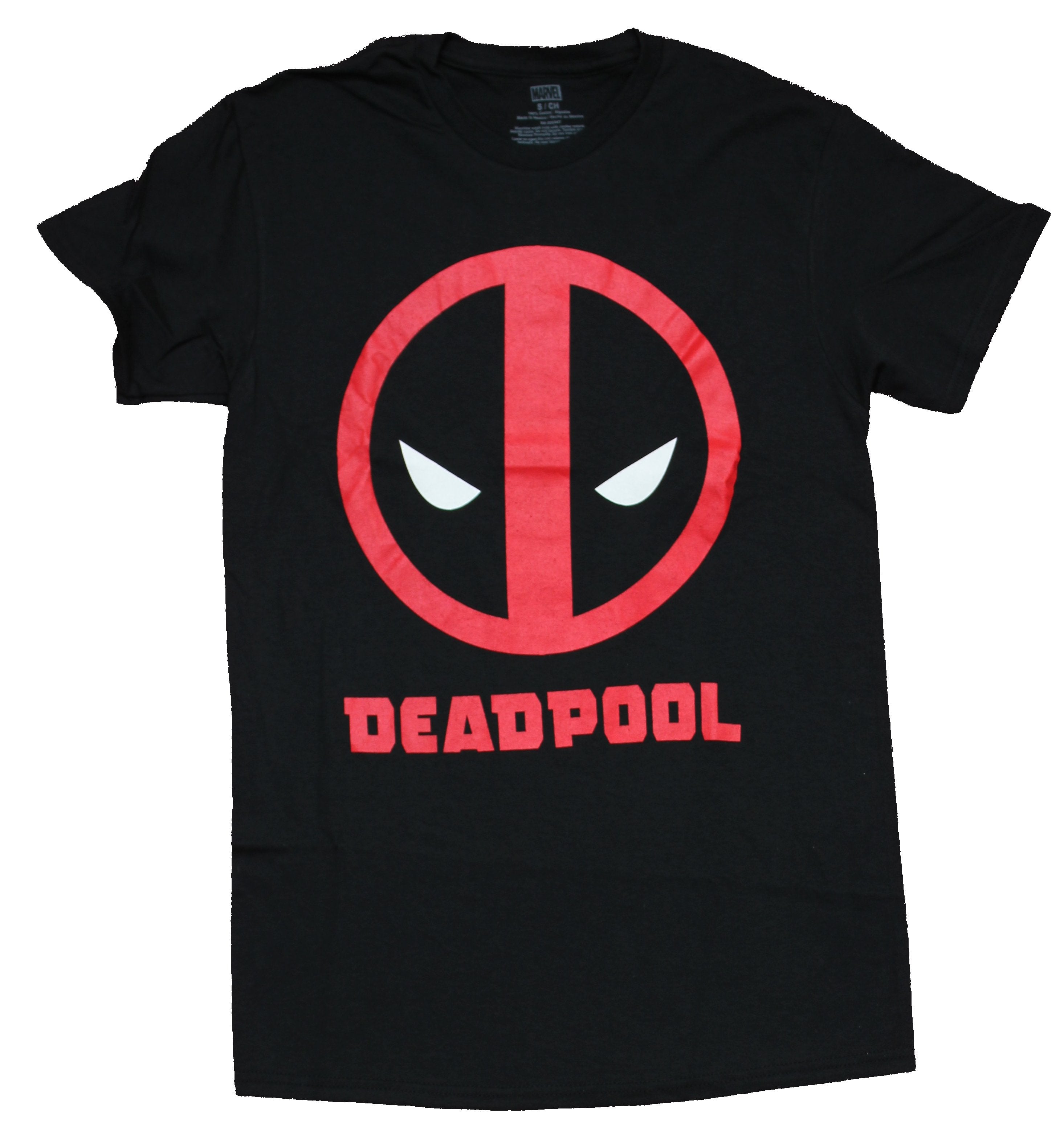 Deadpool Mens T-Shirt - Simple Logo Over Name Hoodie, Sweatshirt | CiraTrend.com