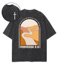He Will Direct Your Path Double Sided Washed Christian T-Shirts, Hoodie, Sweatshirt