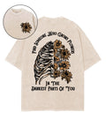 Find Someone Who Grows Flowers Double Sided Unisex Washed Christian T-shirt Hoodie, Sweatshirt | CiraTrend.com (Image 1)