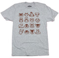 Animal Crossing Mens T-Shirt  - 16 Simple Character Head Images Hoodie, Sweatshirt | CiraTrend.com