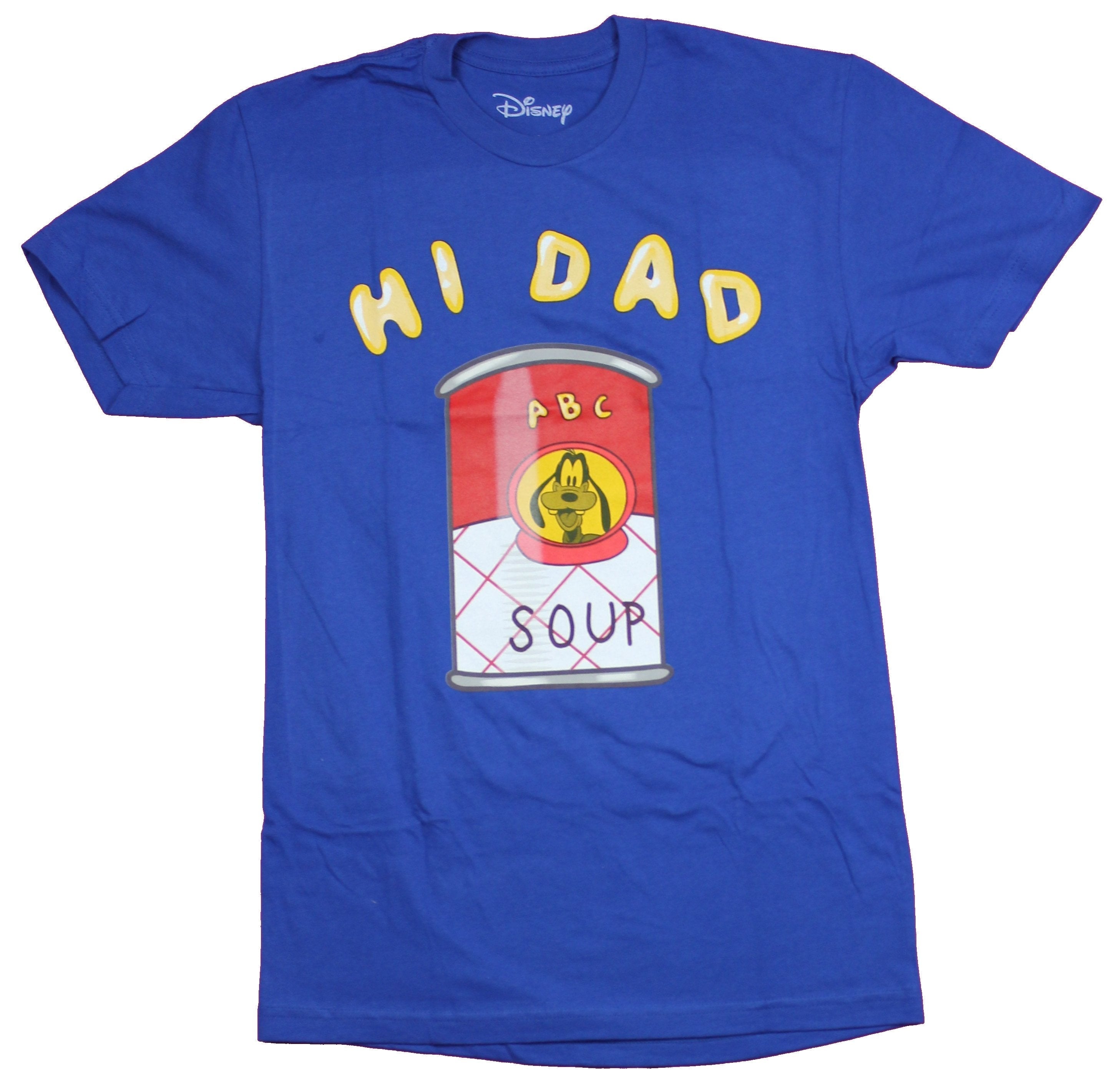 The Goofy Movie Mens T-Shirt - Hi Dad ABC Goofy Soup Image Hoodie, Sweatshirt | CiraTrend.com