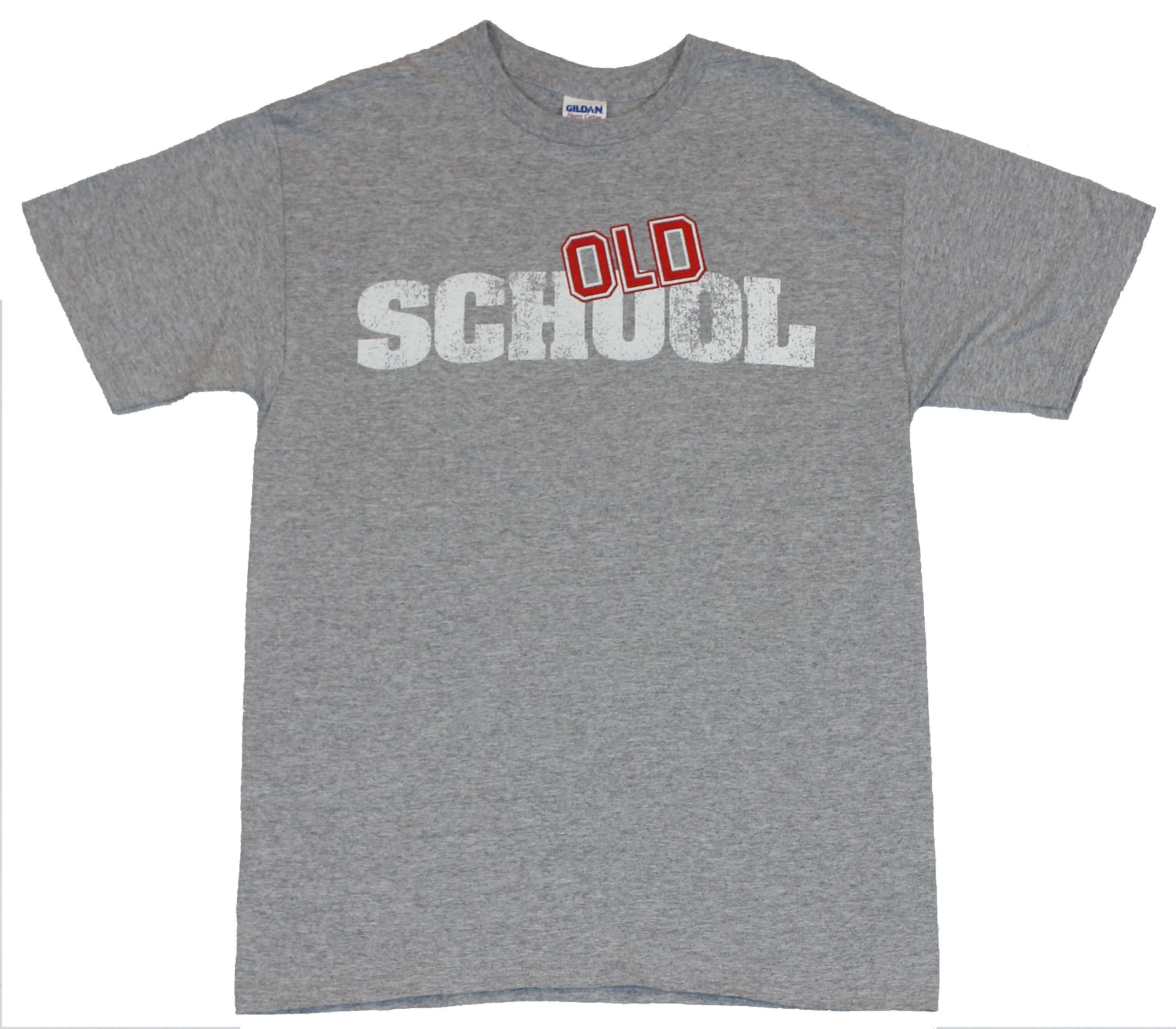 Old School Mens T-Shirt  - Basic Stamped Logo Image Hoodie, Sweatshirt | CiraTrend.com
