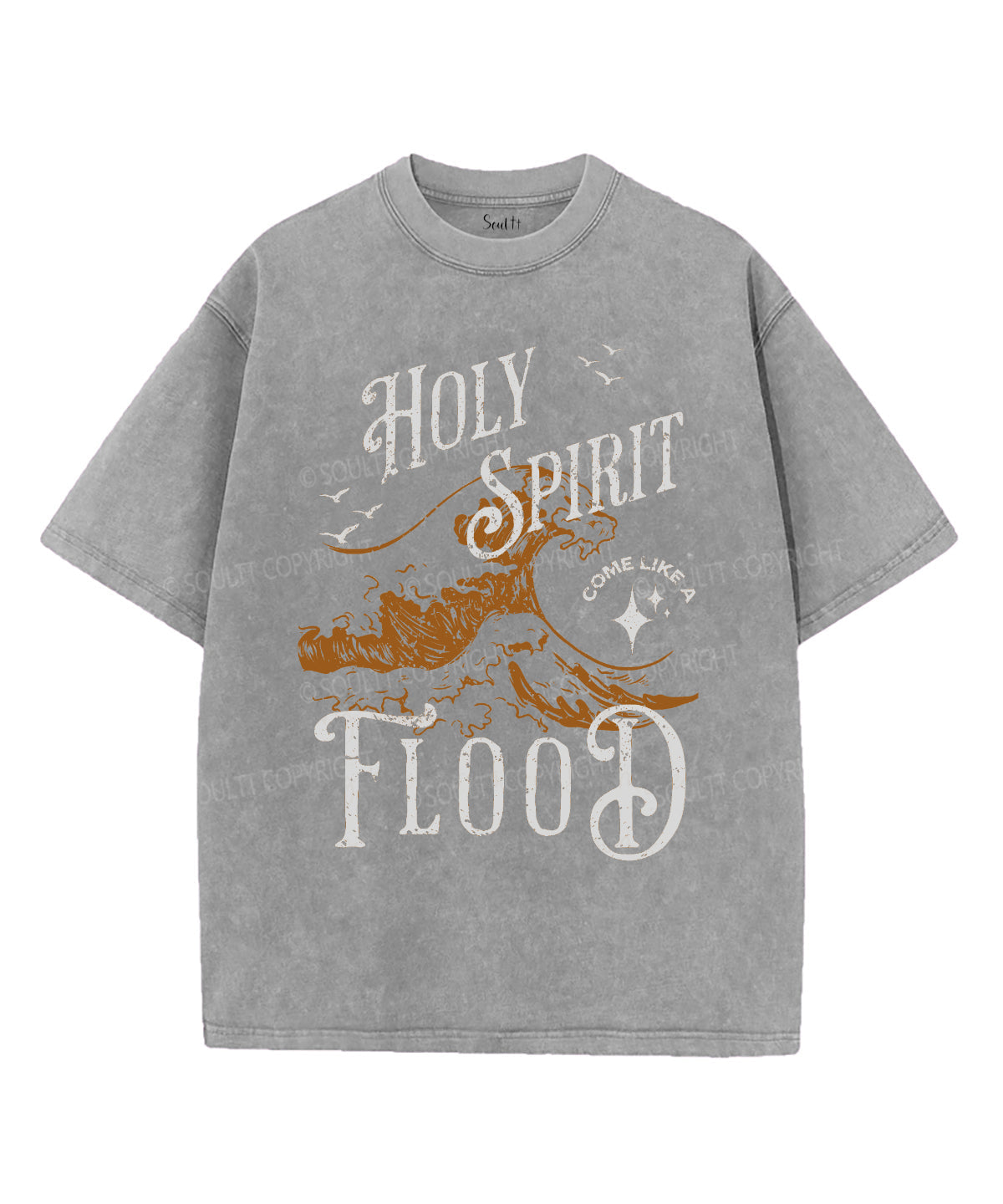Holy Spirit Washed Christian T-shirt Style002 Hoodie, Sweatshirt | CiraTrend.com (Image 4)