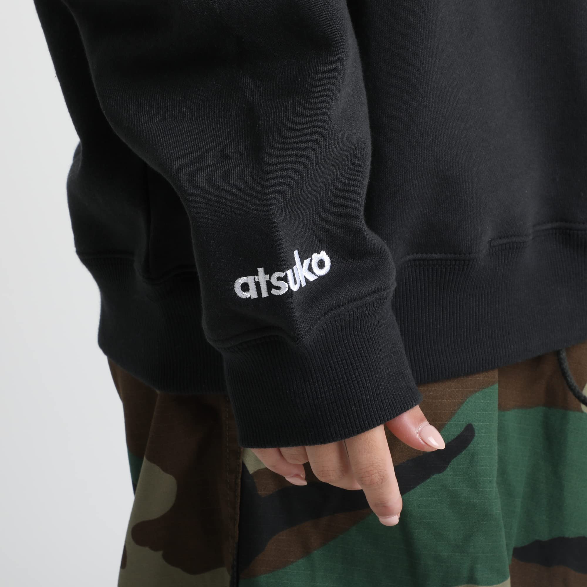 Bioworld Tokyo Ghoul Ken Kaneki Kanji Crew Neck Black Heather Men's Sweatshirt T-Shirts, Hoodie | CiraTrend.com (Image 4)