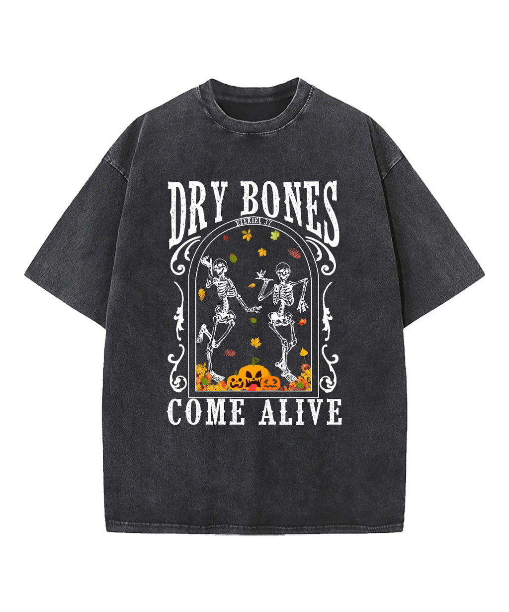 Dry Bones Come Alive Washed Christian T-shirt Style005 Hoodie, Sweatshirt | CiraTrend.com (Image 2)