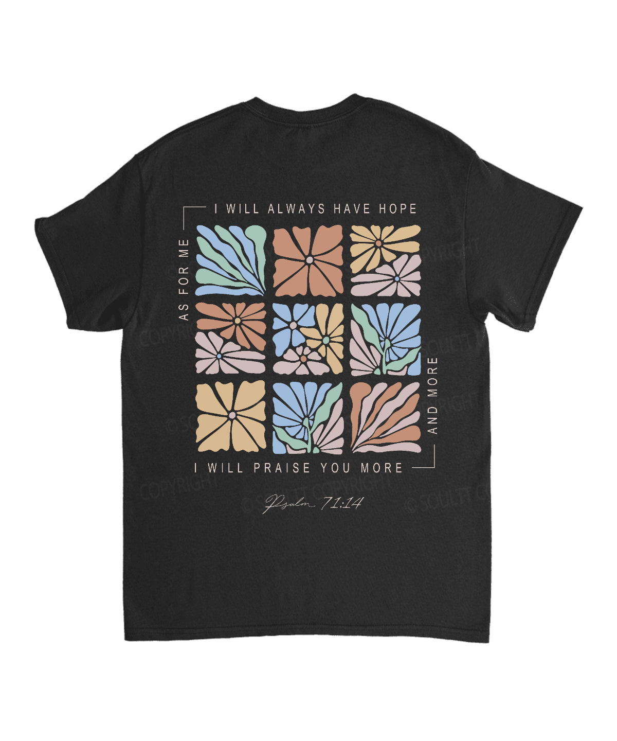I Will Always Have Hope Double Sided Unisex Cotton Christian T-Shirt Hoodie, Sweatshirt | CiraTrend.com (Image 5)