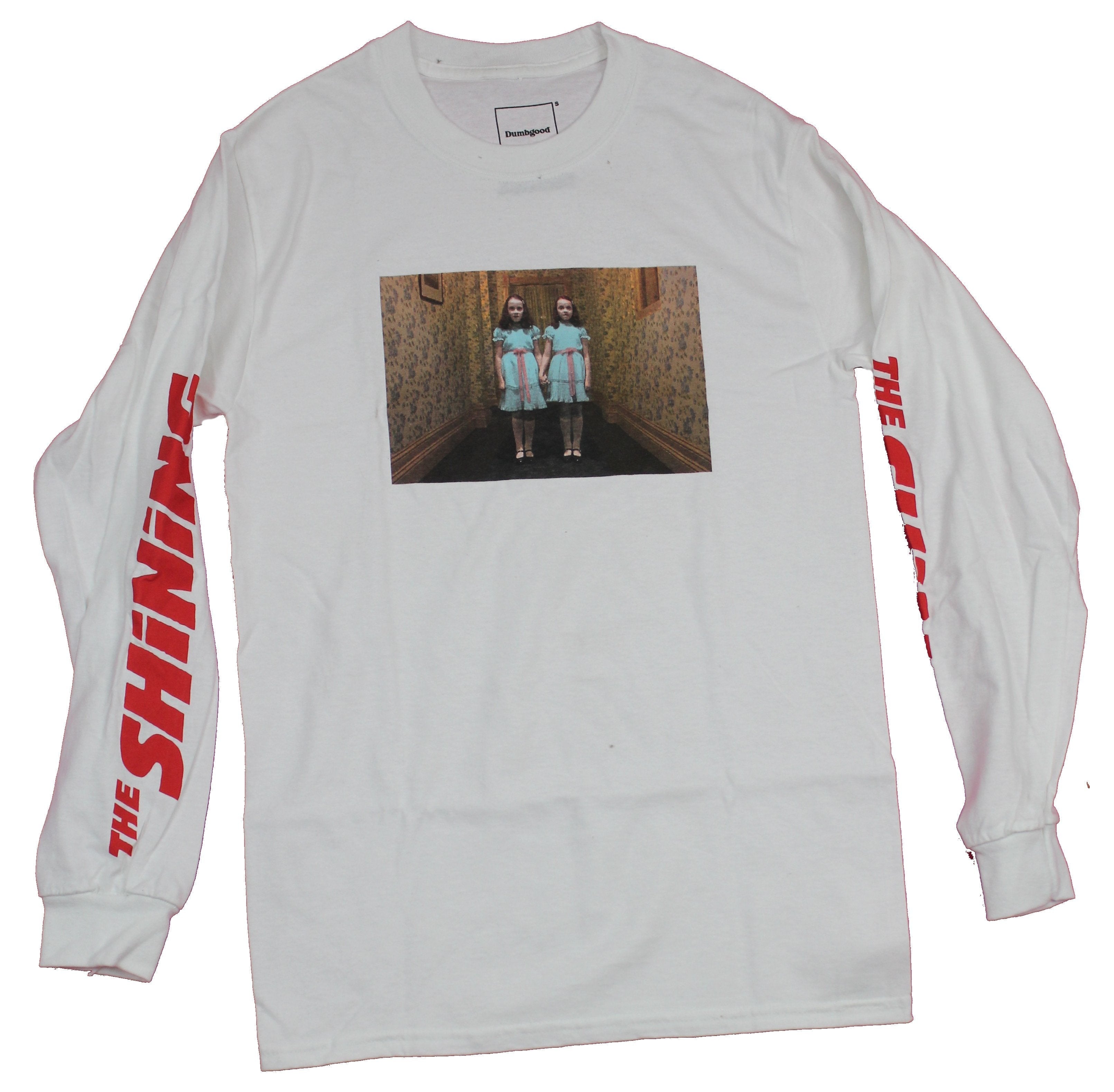 The Shining  Mens Long Sleeve T-Shirt - Twins Hallway Image Printed Sleeves Hoodie, Sweatshirt | CiraTrend.com