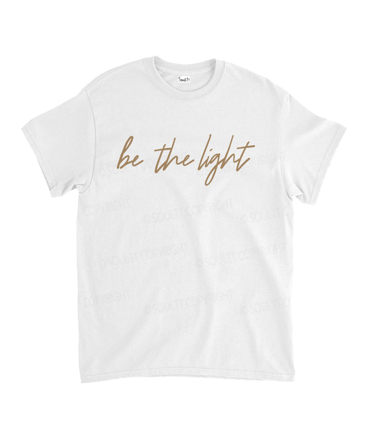 Be The Light Double Sided Unisex Cotton Christian T-Shirt Hoodie, Sweatshirt | CiraTrend.com (Image 2)