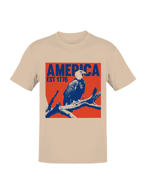 America Eagle Design Est 1776 Men's T-Shirt