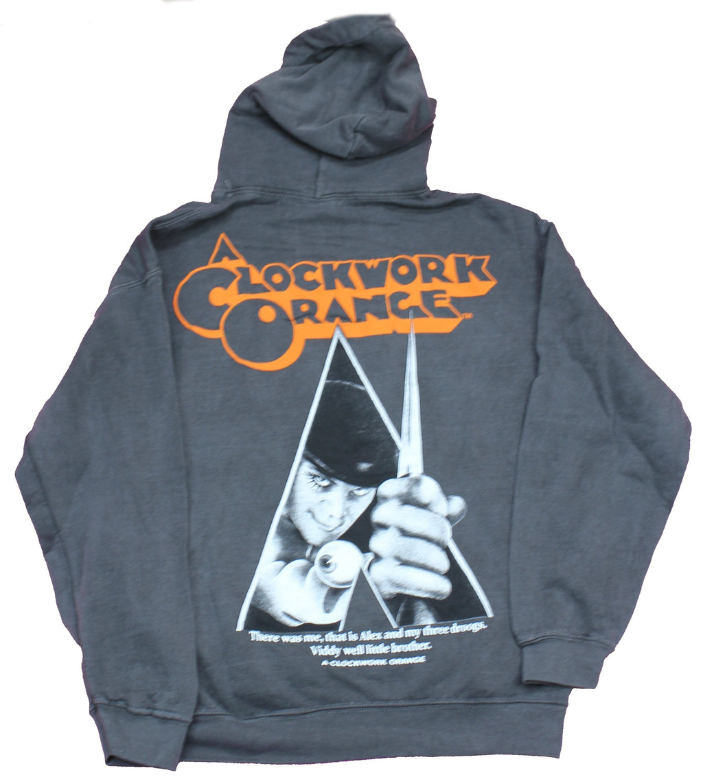 A Clockwork Orange Mens Pullover Hoodie- Logo Front Poster back T-Shirts, Sweatshirt | CiraTrend.com (Image 2)