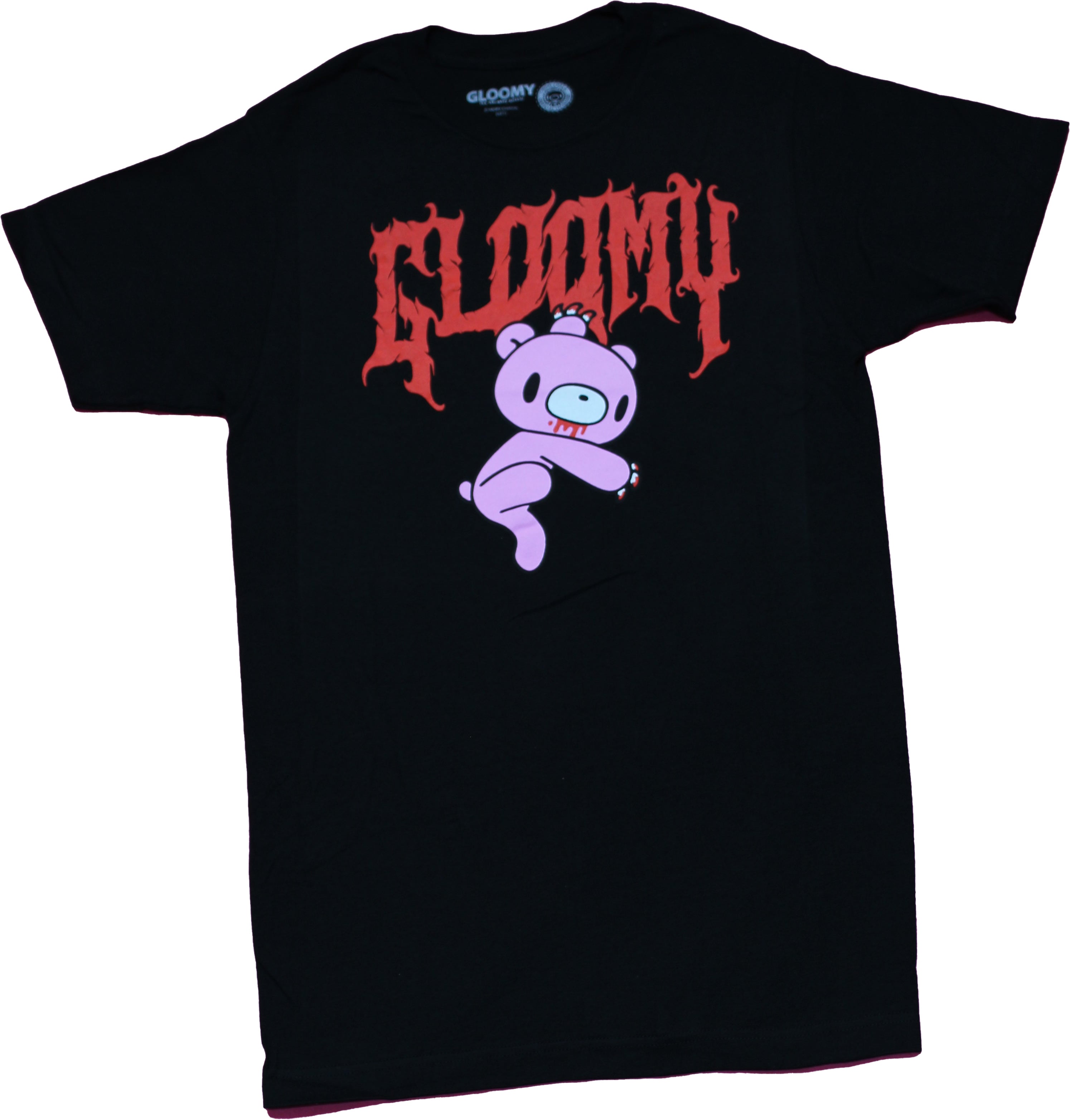 Gloomy Bear Mens T-Shirt - Barbed Wire Logo Teddy Bleeding mouth Hoodie, Sweatshirt | CiraTrend.com