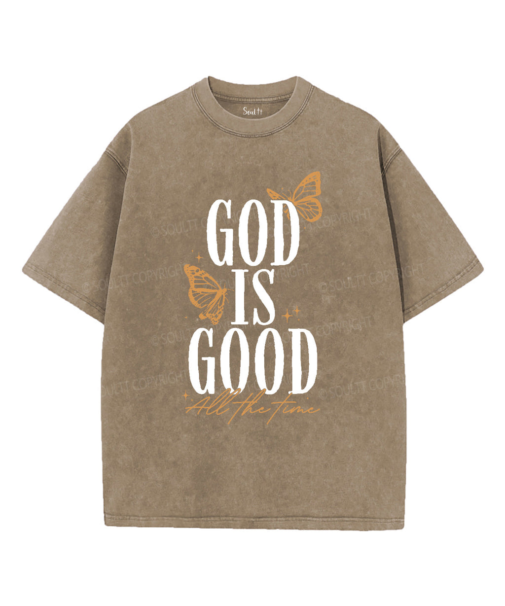 Good Is God Washed Christian T-Shirts, Hoodie, Sweatshirt