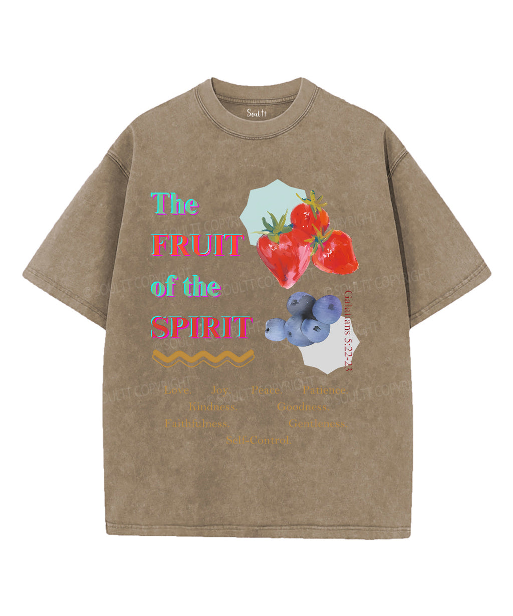 The Fruit Of The Spirit Unisex Washed Christian T-shirt Style002 Hoodie, Sweatshirt | CiraTrend.com (Image 5)