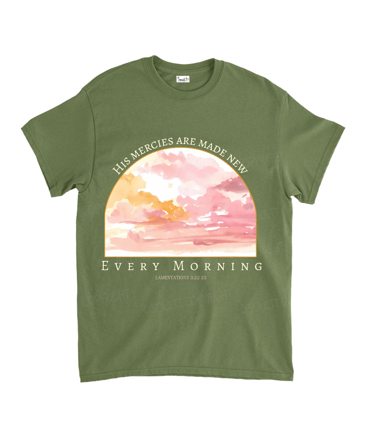 His Mercies Are New Every Morning Unisex Cotton Christian T-Shirt Style002 Hoodie, Sweatshirt | CiraTrend.com (Image 5)