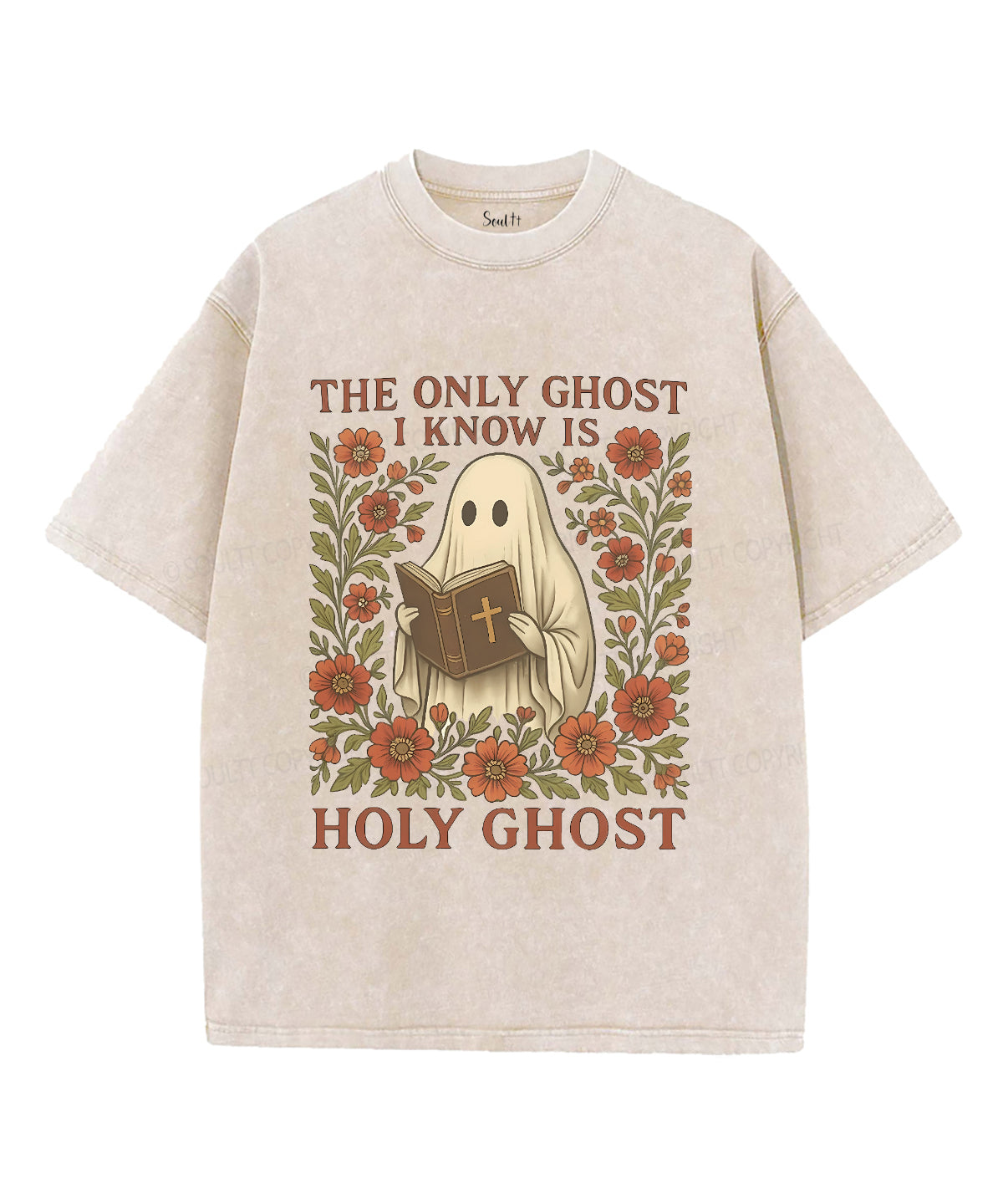 Holy Ghost Washed Christian Style001 T-Shirts, Hoodie, Sweatshirt