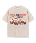 God Bless America Washed Christian Style004 T-Shirts, Hoodie, Sweatshirt