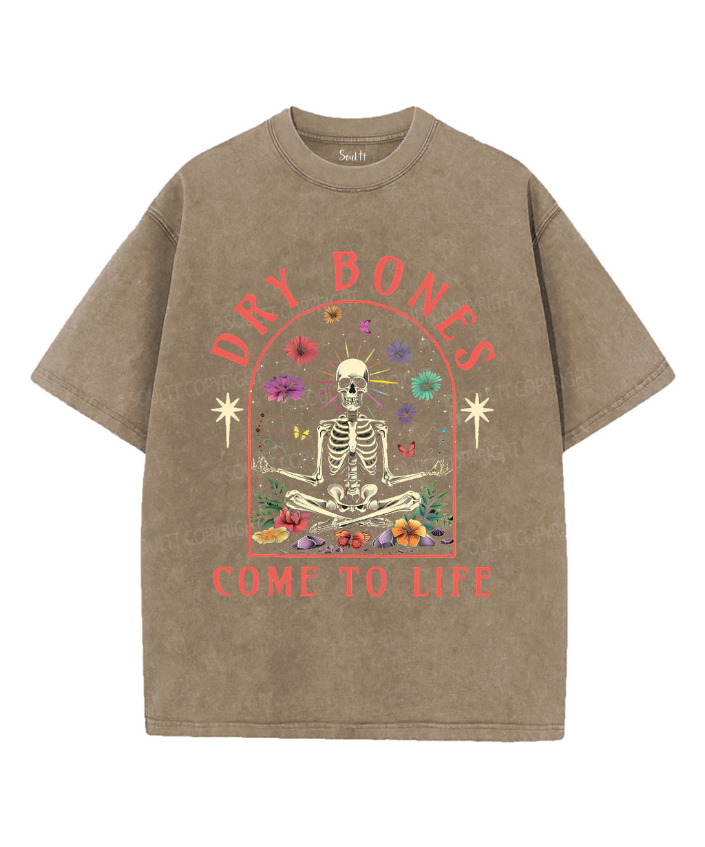 Dry Bones Come To Life Unisex Washed Christian T-shirt Style012 Hoodie, Sweatshirt | CiraTrend.com (Image 5)
