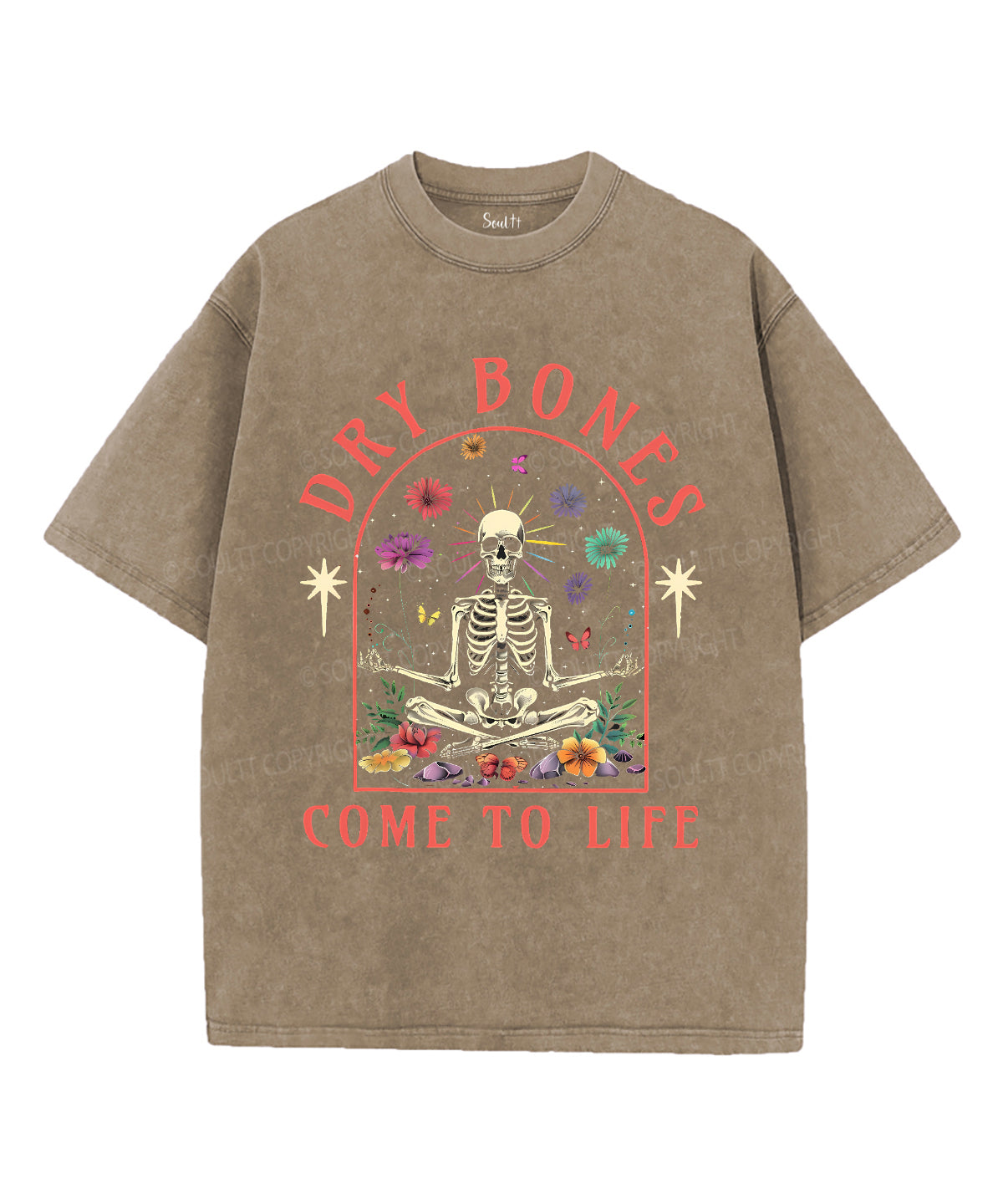 Dry Bones Come To Life Unisex Washed Christian T-shirt Style012 Hoodie, Sweatshirt | CiraTrend.com (Image 5)
