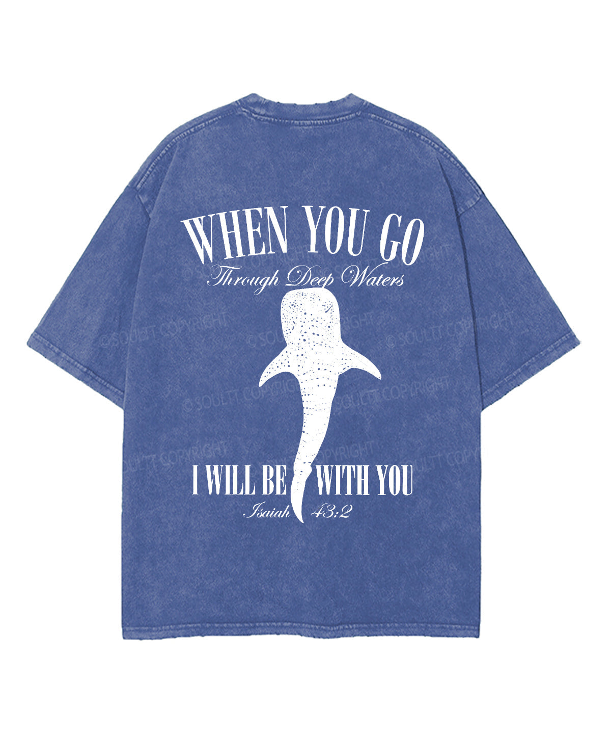 I Will Be With You Double Sided Unisex Washed Christian T-shirt Style034 Hoodie, Sweatshirt | CiraTrend.com (Image 3)