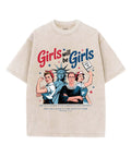 Girls Will Be Girls Unisex Washed Christian T-shirt Hoodie, Sweatshirt | CiraTrend.com (Image 1)