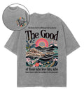 God Works Good Double Sided Washed Christian T-Shirts, Hoodie, Sweatshirt