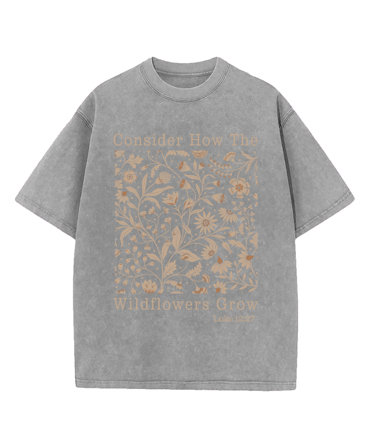 Daisy Consider How Wildflower Grow Washed Christian T-Shirts, Hoodie, Sweatshirt