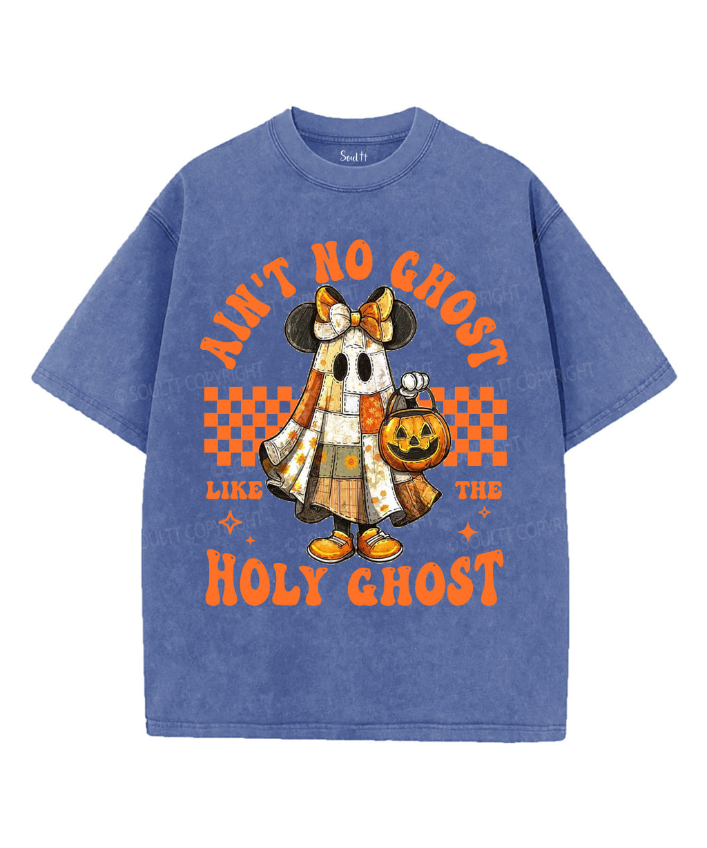 Halloween Holy Ghost Unisex Washed Christian T-shirt Style001 Hoodie, Sweatshirt | CiraTrend.com (Image 5)