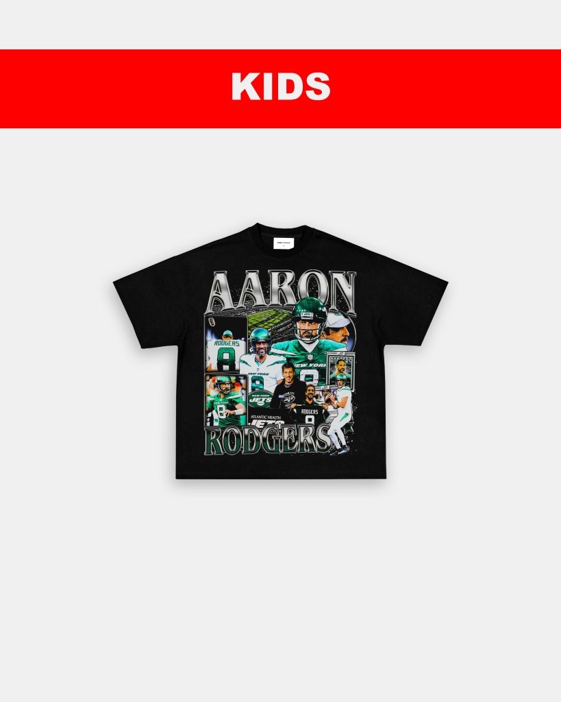 AARON RODGERS - JETS - KIDS TEE