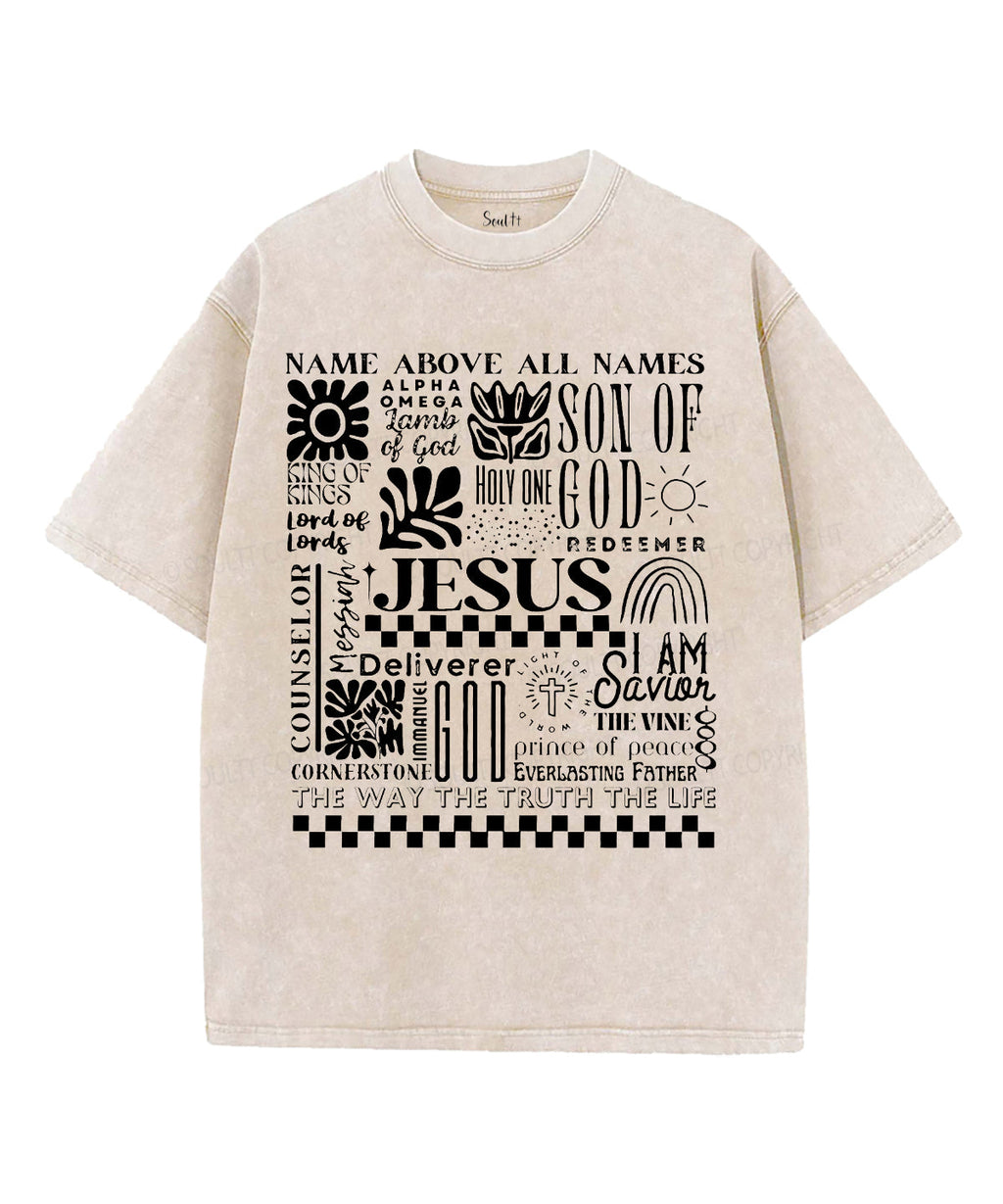 The Way The Truth The Life Unisex Washed Christian T-shirt Hoodie, Sweatshirt | CiraTrend.com (Image 1)