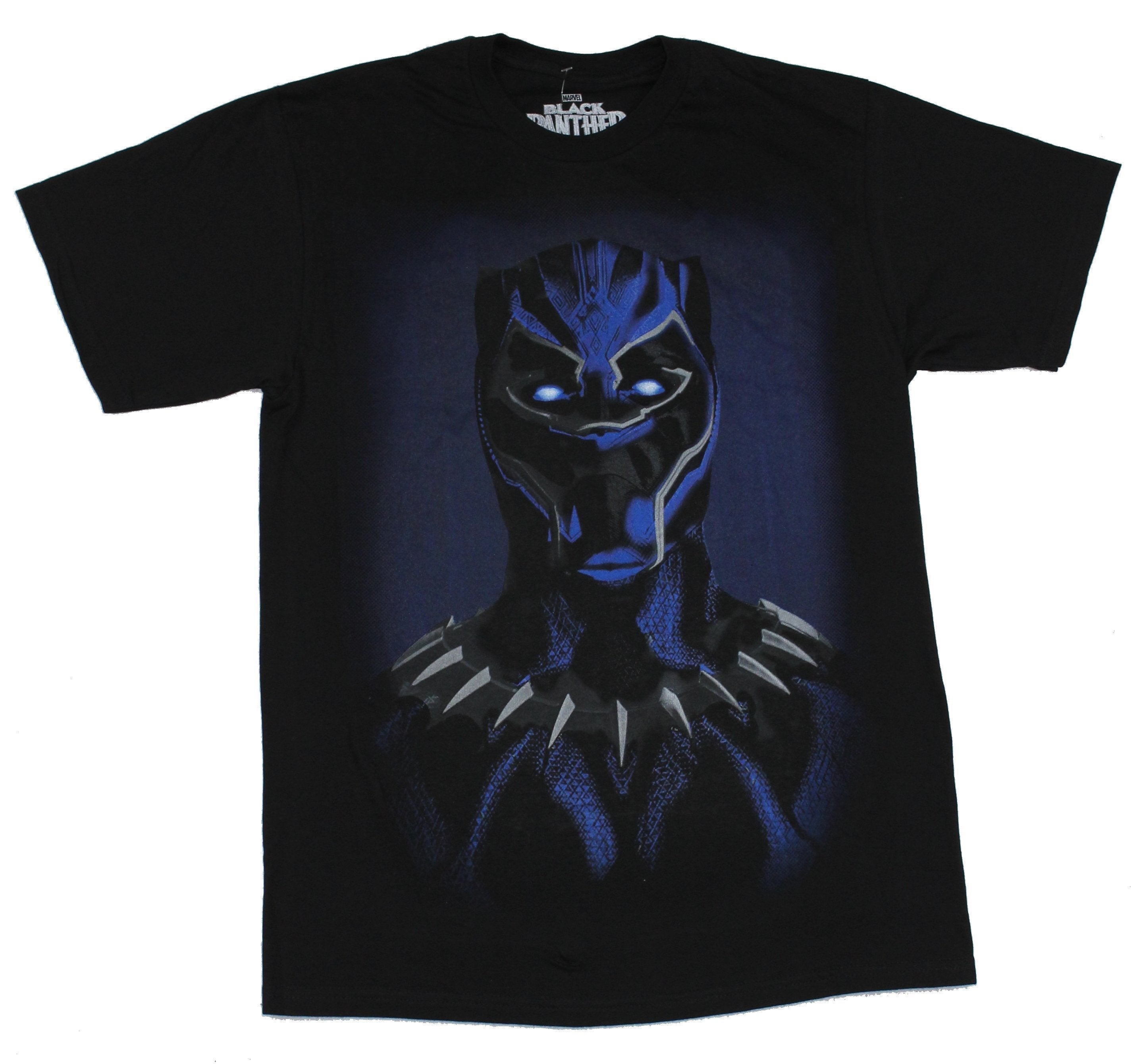 Black Panther Mens T-Shirt - Staring Face Forward Drawing Image Hoodie, Sweatshirt | CiraTrend.com