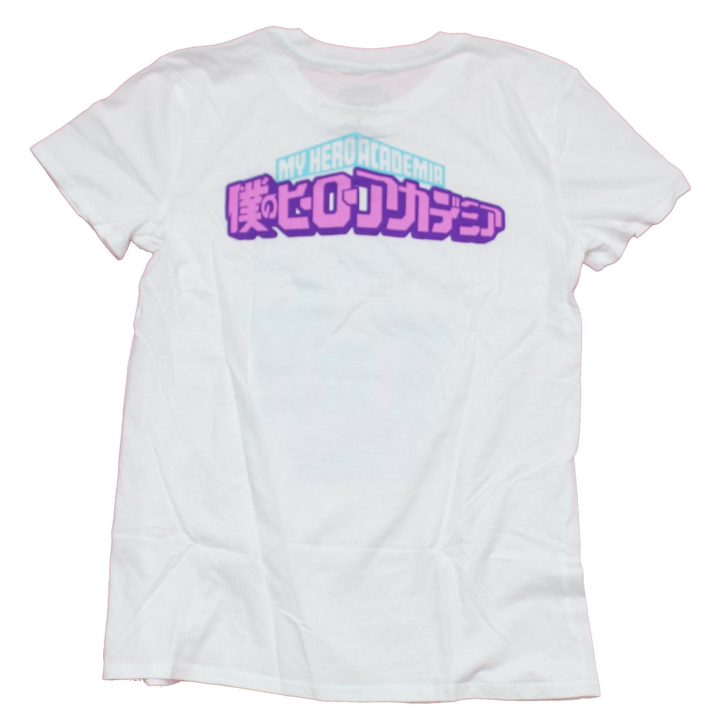 My Hero Academia Girls Juniors T-Shirt - Class 1A Deku in Front Purple Blue Hoodie, Sweatshirt | CiraTrend.com (Image 2)