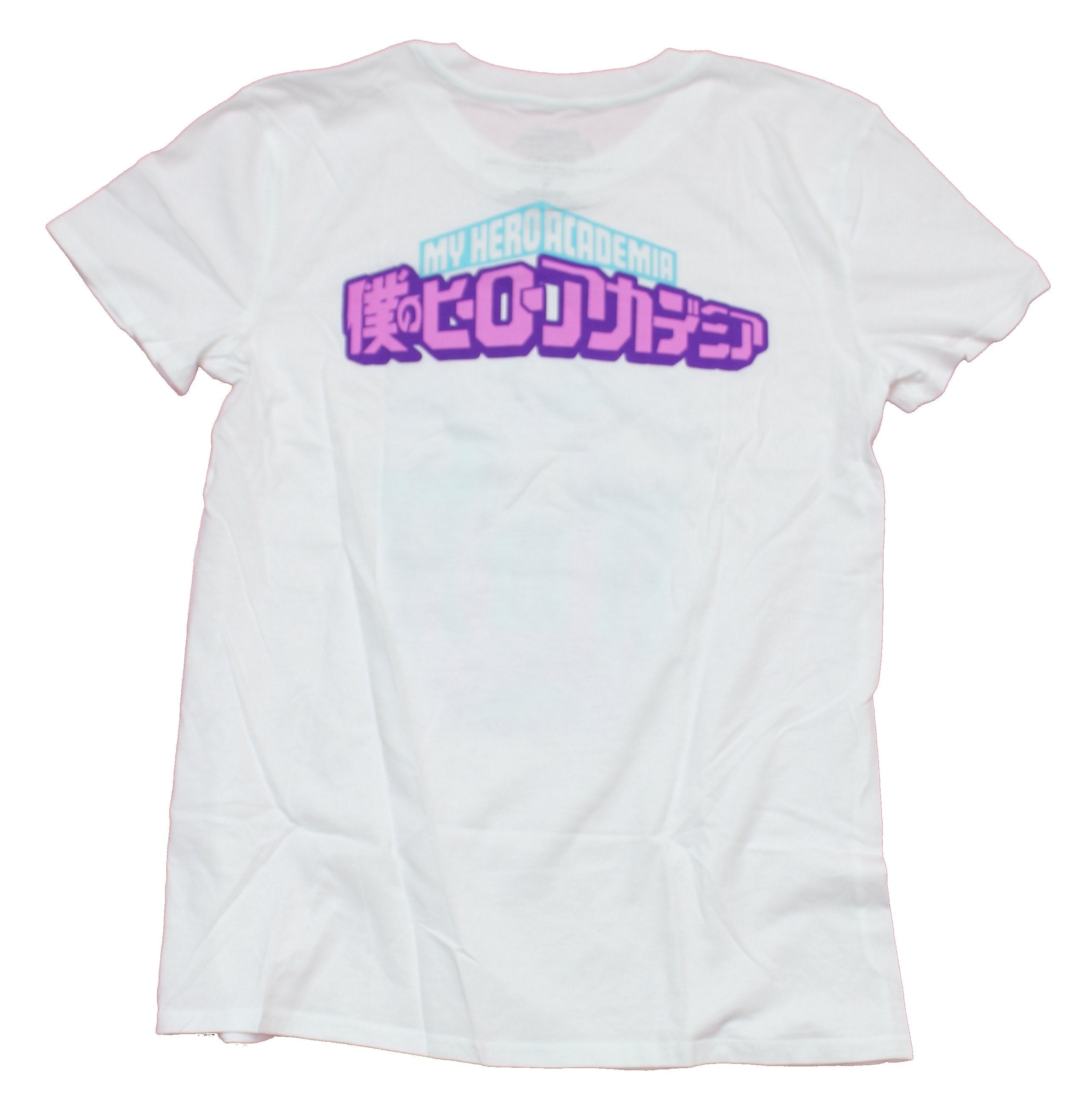 My Hero Academia Girls Juniors T-Shirt - Class 1A Deku in Front Purple Blue Hoodie, Sweatshirt | CiraTrend.com (Image 2)