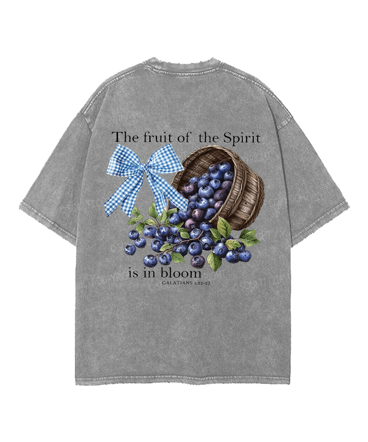 Fruit Spirit Double Sided Washed Christian T-Shirts, Hoodie, Sweatshirt