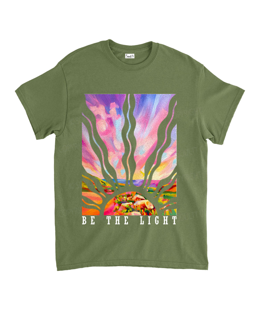 Be The Light Unisex Cotton Christian T-Shirt Style005 Hoodie, Sweatshirt | CiraTrend.com (Image 5)