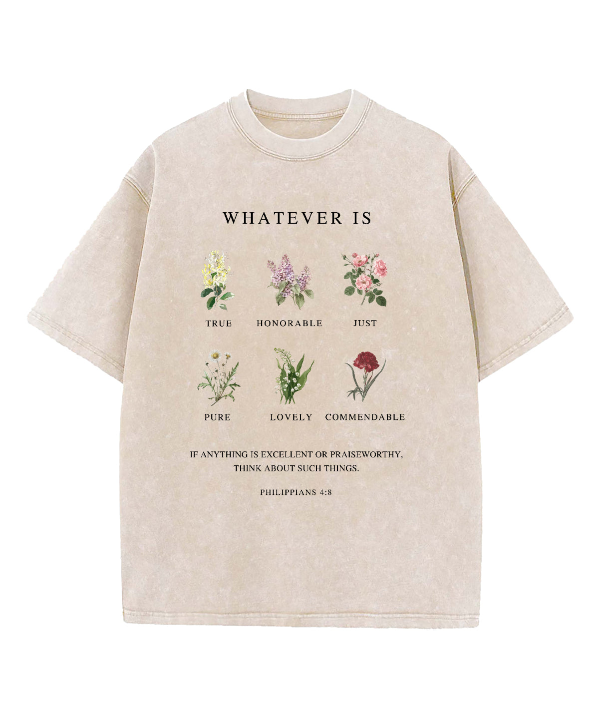 Whatever Washed Christian T-shirt Hoodie, Sweatshirt | CiraTrend.com (Image 2)