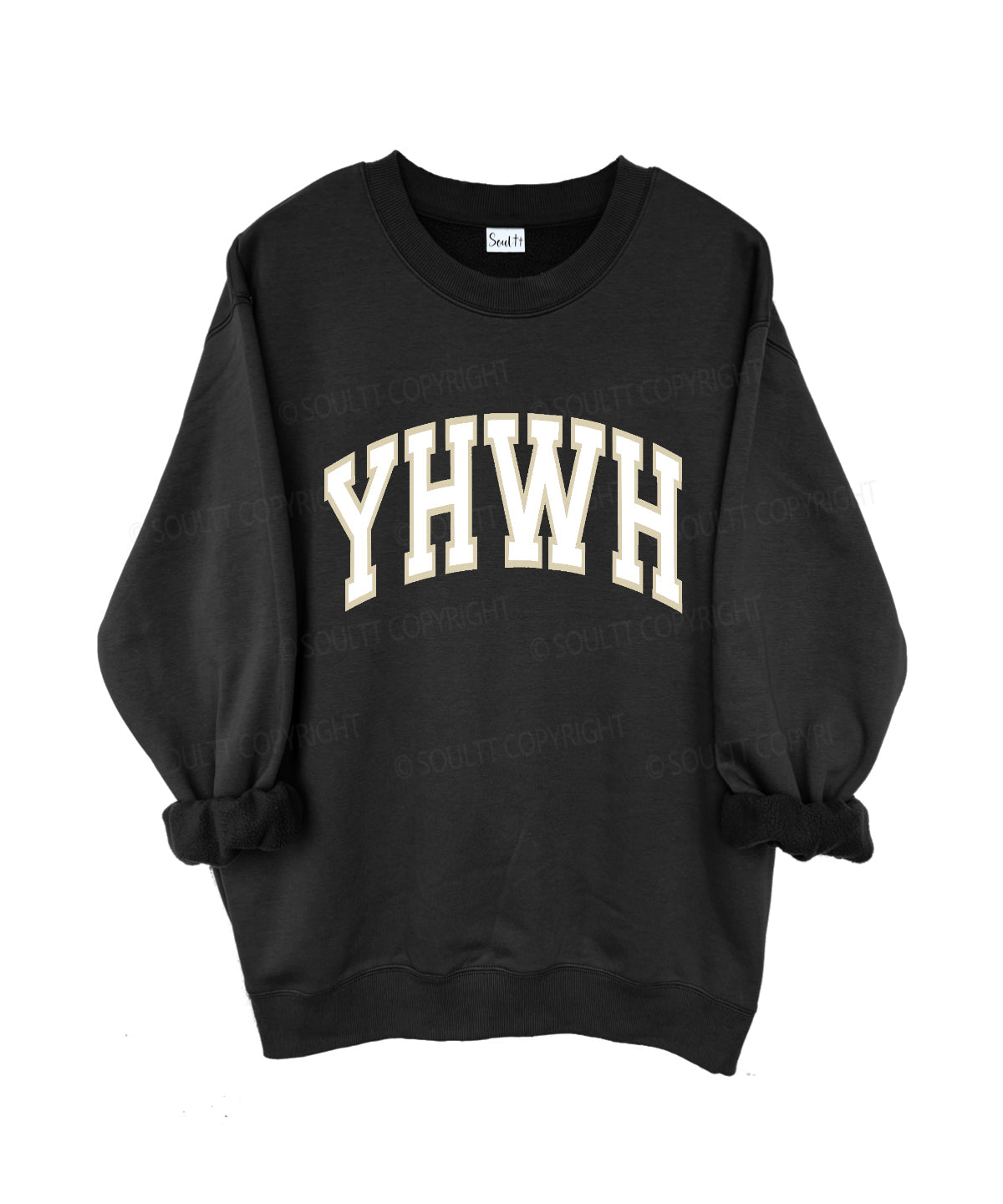 YHWH Christian Fleece Sweatshirt Style001 T-Shirts, Hoodie | CiraTrend.com (Image 2)