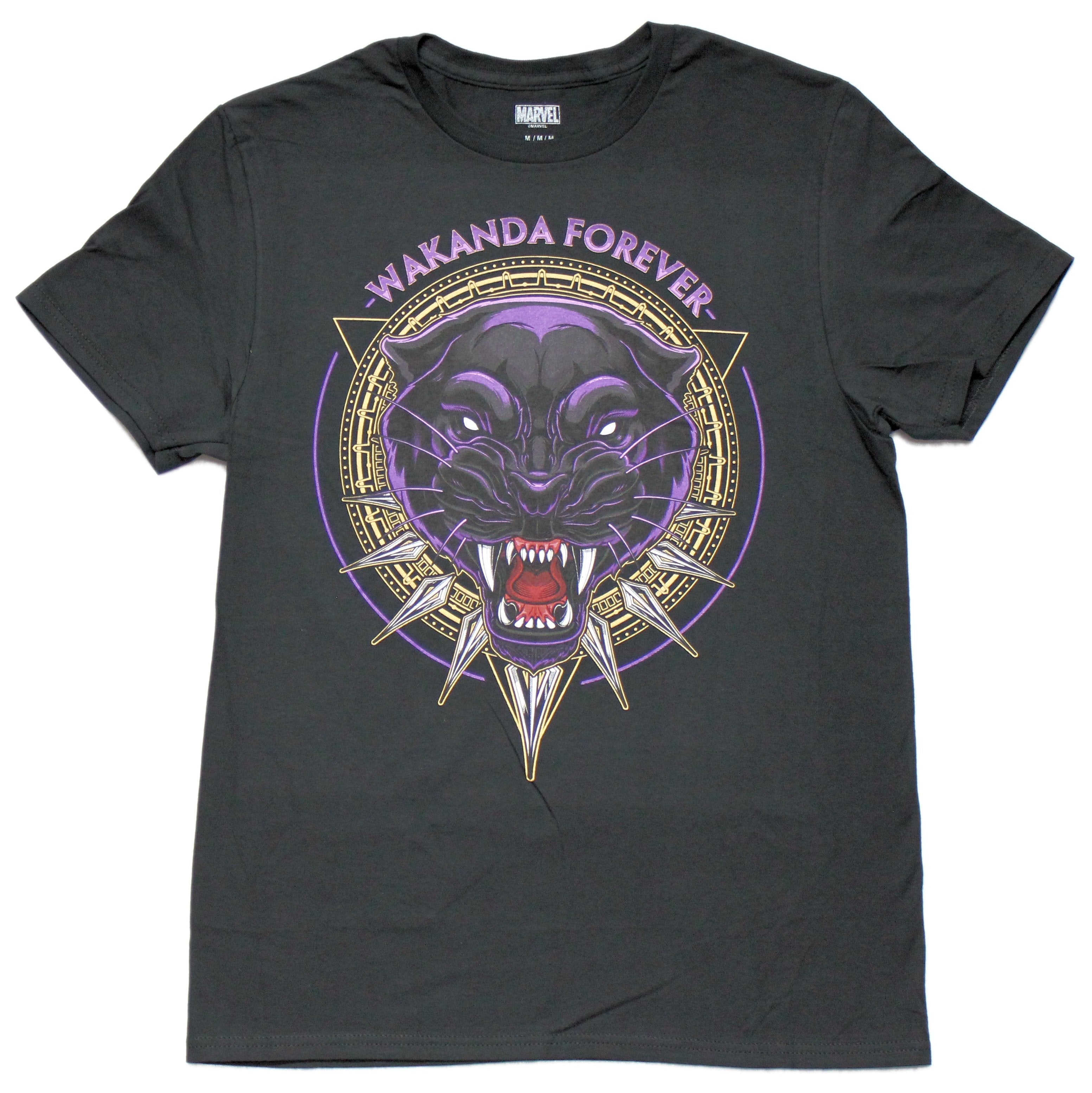 Black Panther Mens T-Shirt - Wakanda Forever Panther Design Hoodie, Sweatshirt | CiraTrend.com
