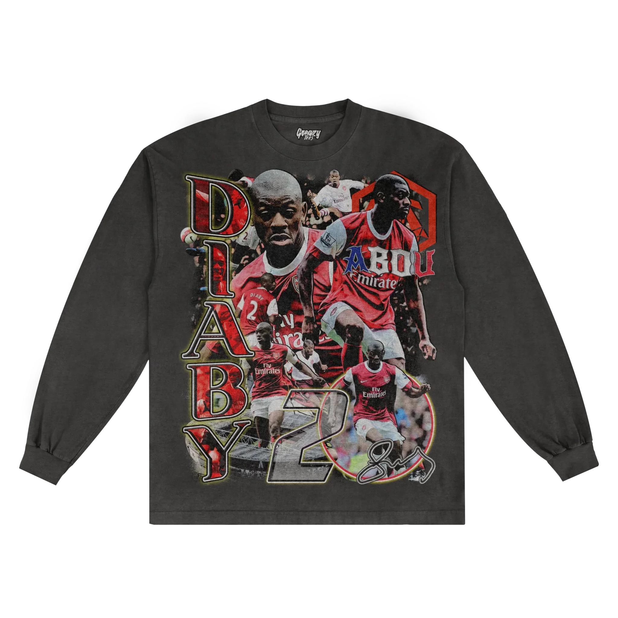 Abou Diaby Streets Won't Forget Long Sleeved Tee