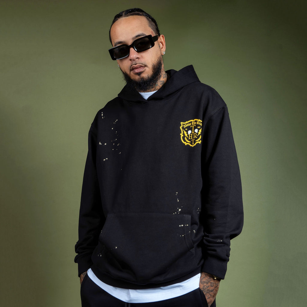 Above The Rest Mineral Hoodie w/ Bottoms - Black