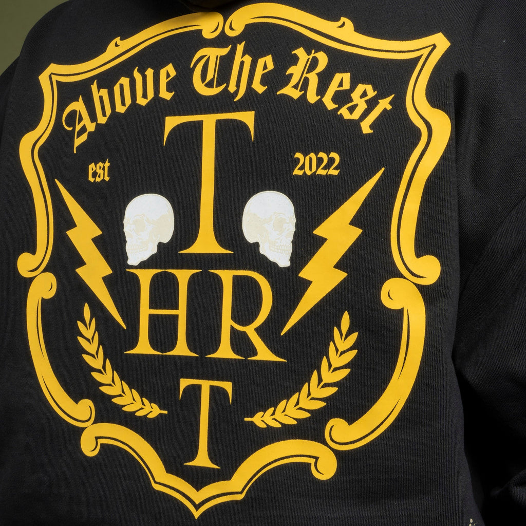 Above The Rest Mineral Hoodie w/ Bottoms - Black