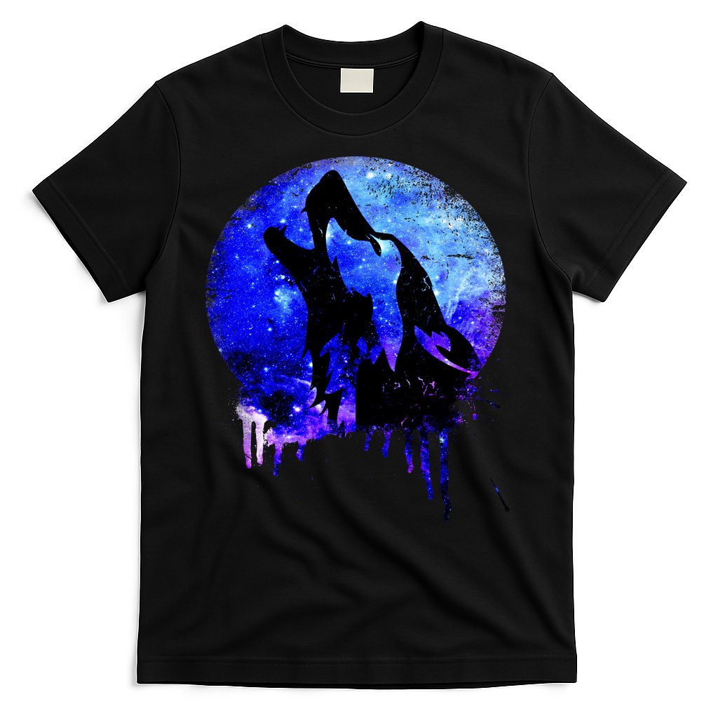 Abstract Moon Wolf T-Shirt