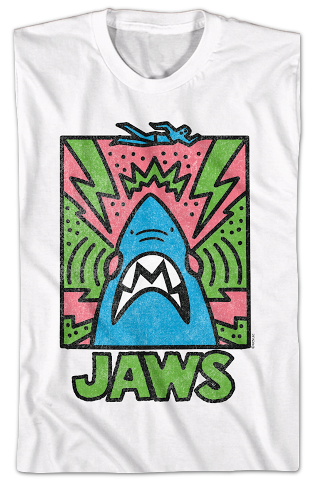 Abstract Poster Jaws T-Shirt Hoodie, Sweatshirt | CiraTrend.com (Image 2)