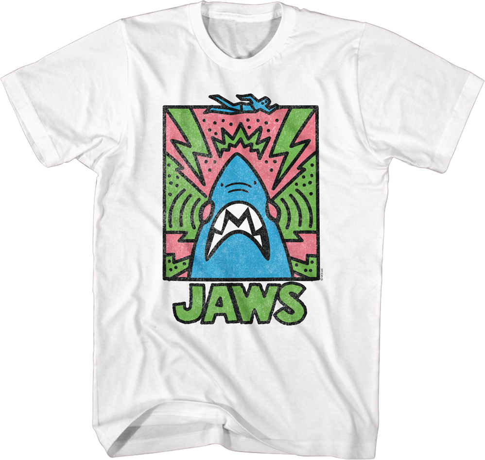 Abstract Poster Jaws T-Shirt Hoodie, Sweatshirt | CiraTrend.com (Image 1)