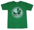 Mighty Morphin Power Rangers Mens T-Shirt - Green Ranger Attack Japaneese Style Hoodie, Sweatshirt | CiraTrend.com