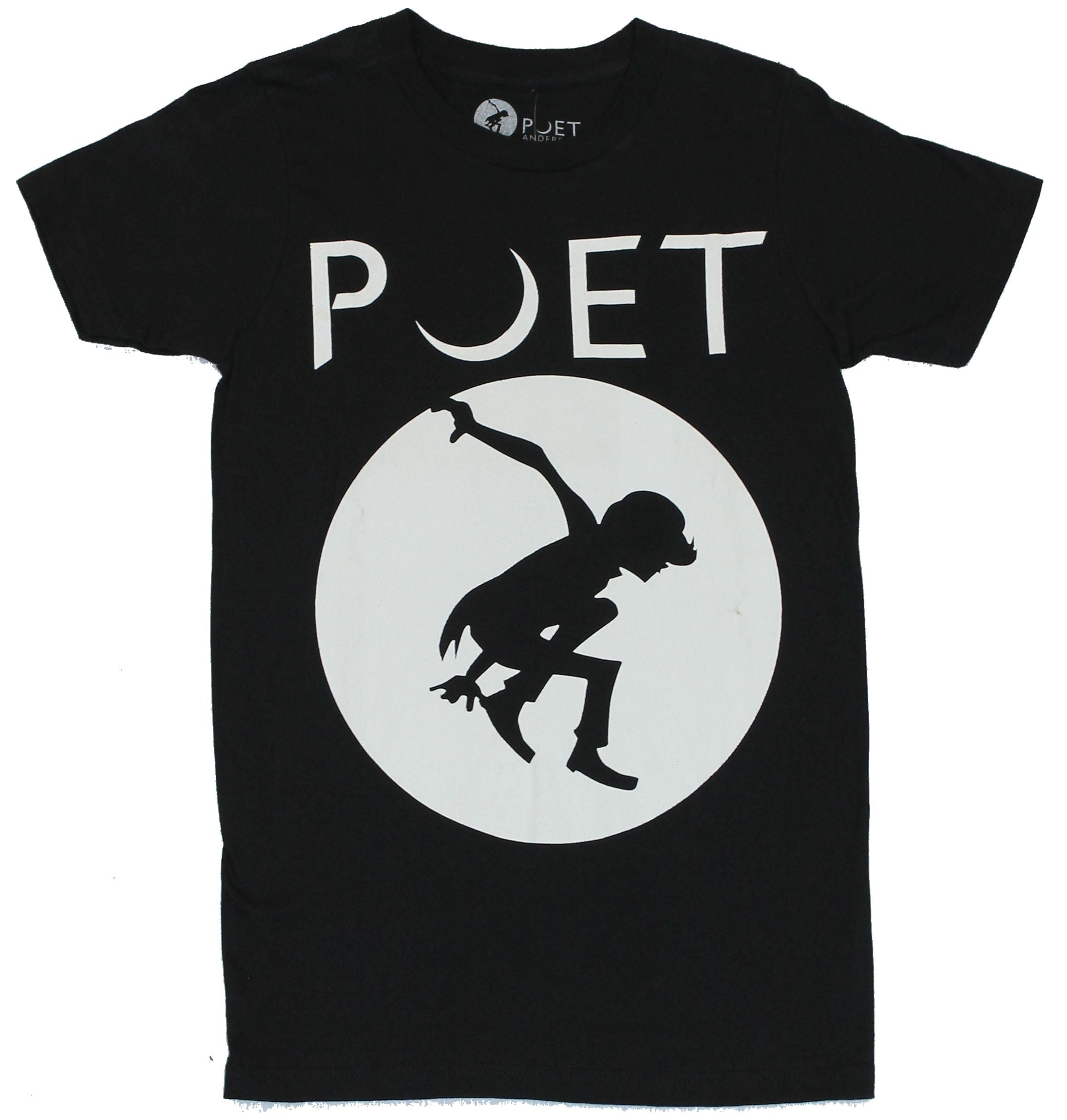 Poet Anderson Mens T-Shirt - The Dream Walker Moon Jump Silhouette Image Hoodie, Sweatshirt | CiraTrend.com